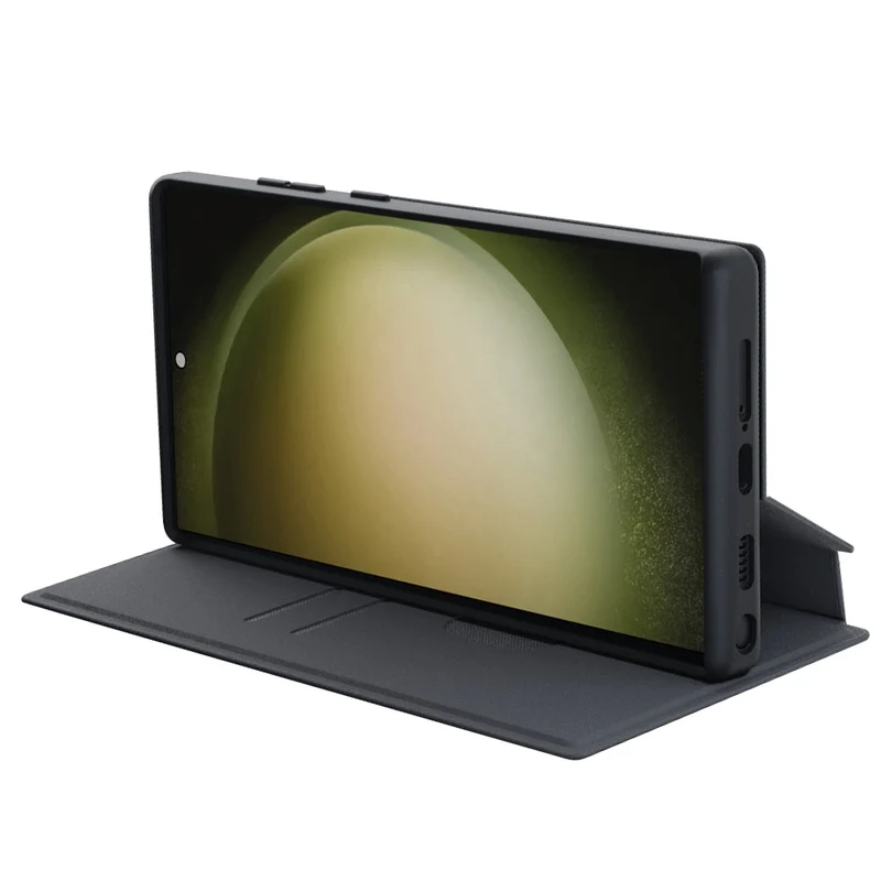 3sixT SlimFolio Case in Black - Samsung GS24, GS24+, GS24 Ultra