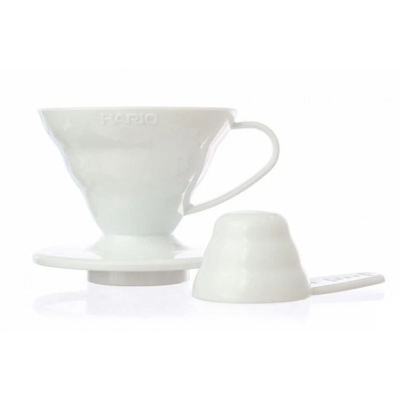 Hario V60 - 02 Coffee Dripper Ceramic - White