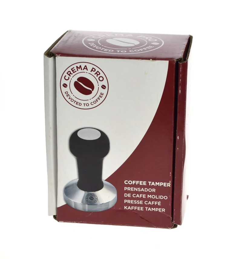 Crema Pro Coffee Tamper With Storage Bag 58mm (Red)
