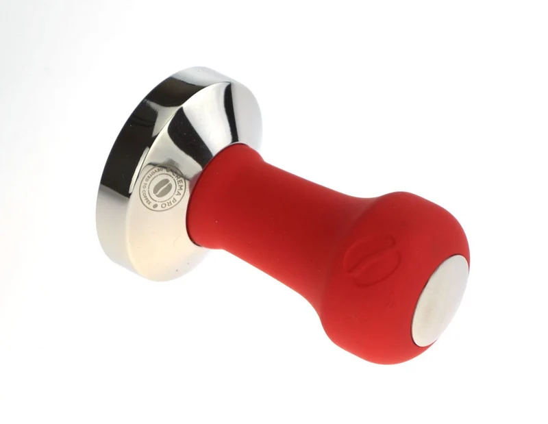 Crema Pro Coffee Tamper With Storage Bag 58mm (Red)