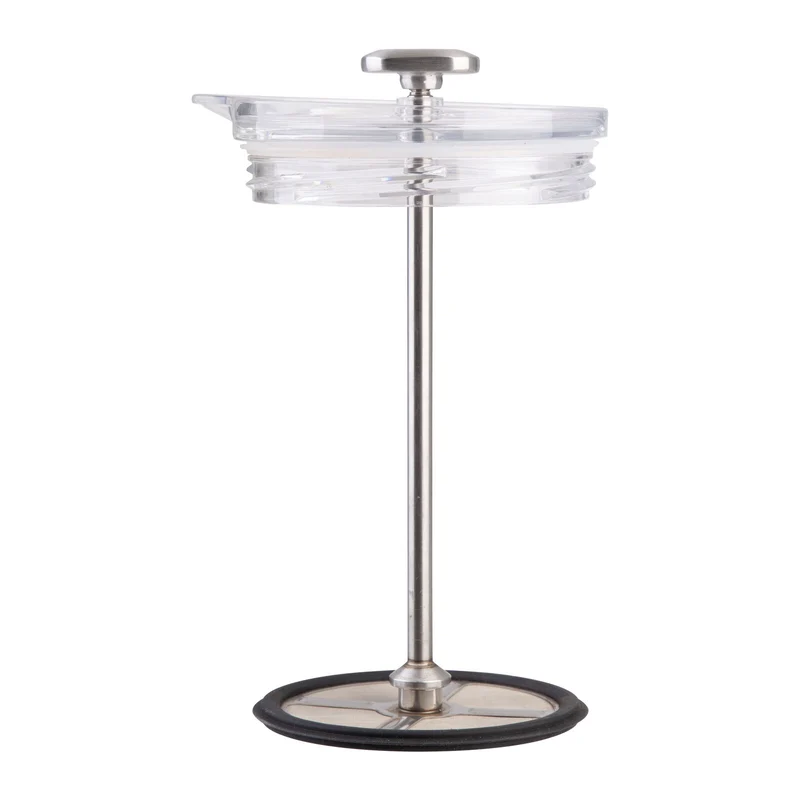 Oasis Stainless Steel Double Wall Insulated Coffee Press - 8 Cup - 1 Litre - Alabaster