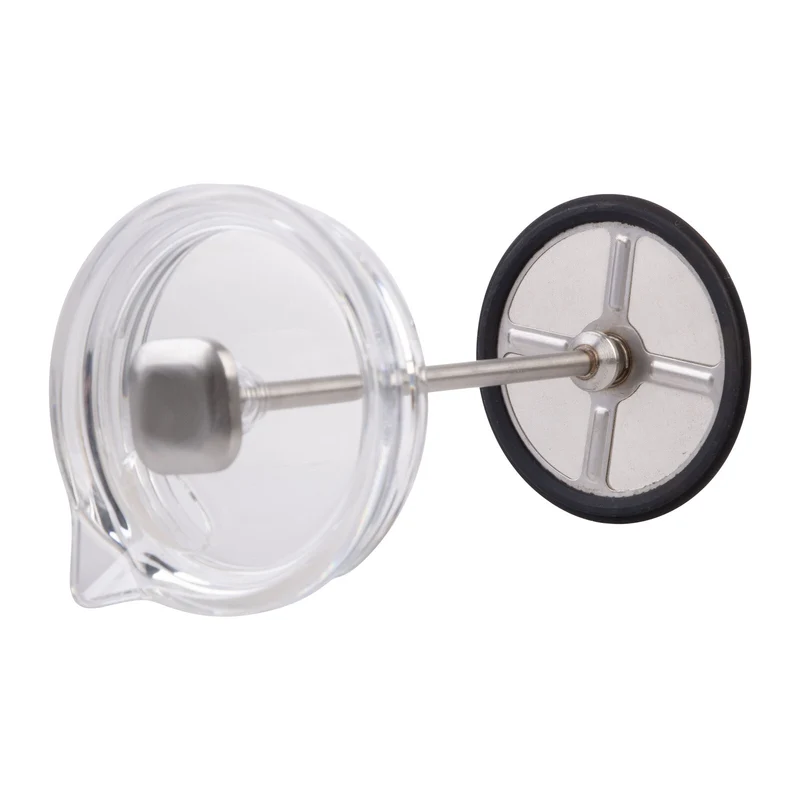 Oasis Stainless Steel Double Wall Insulated Coffee Press - 8 Cup - 1 Litre - Alabaster