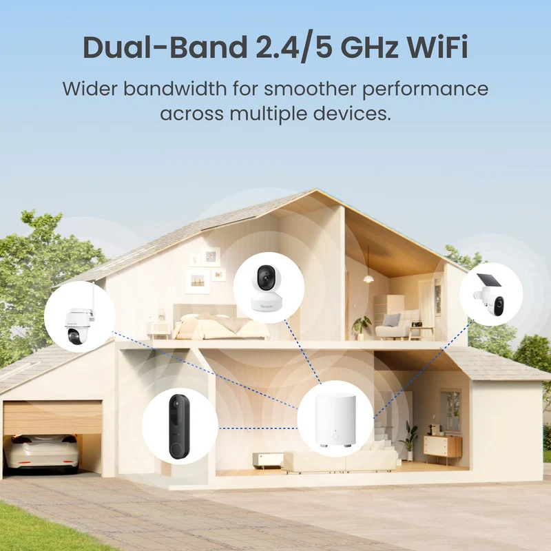 Reolink Battery Doorbell System with Hub Mini (Black)