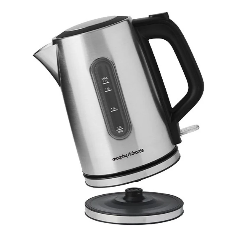 Morphy Richards Equip 1.7L Stainless Steel Electric Jug Kettle with 360d Base