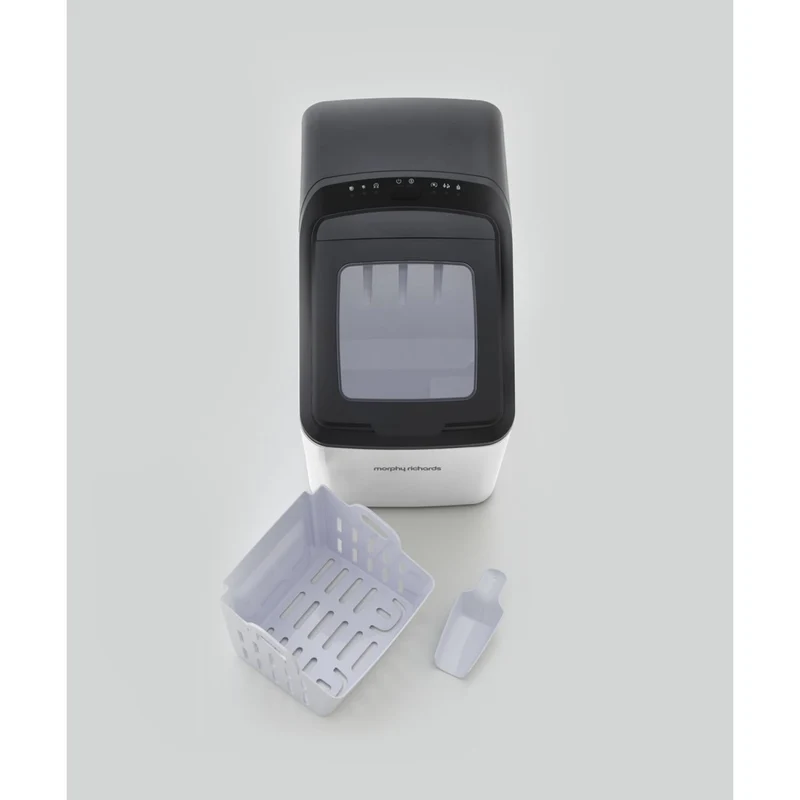 Morphy Richards Compact 15kg Matte Ice Maker Ice Cube Machine White