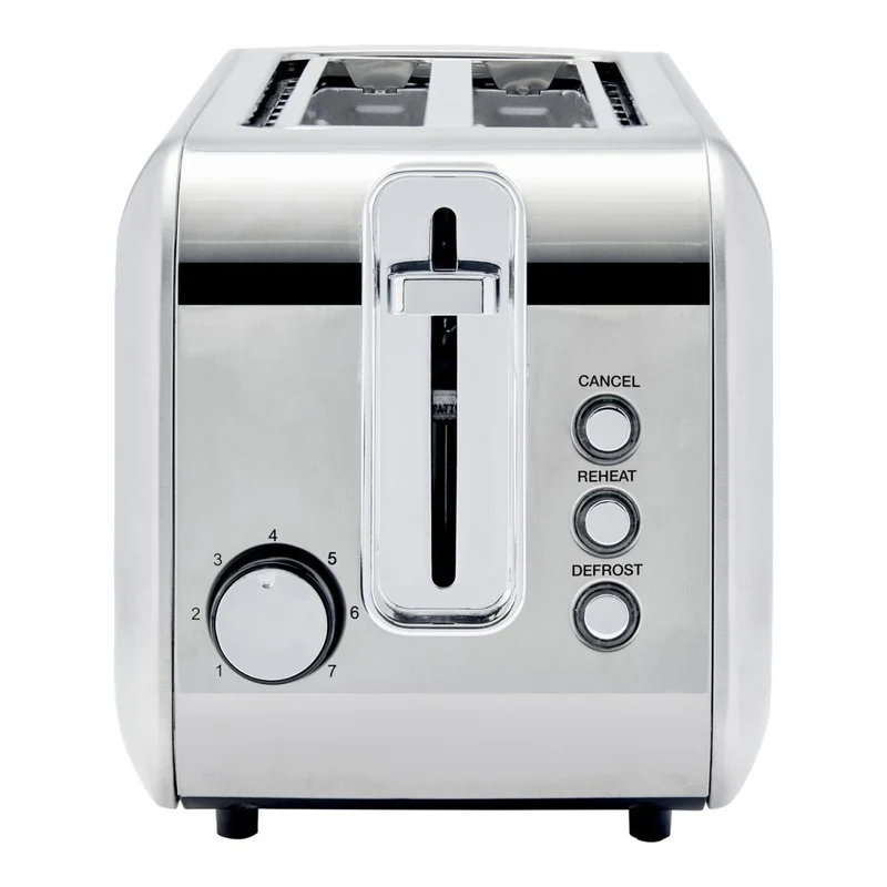 Morphy Richards Equip Stainless Steel 4 Slice Toaster with Long Slots