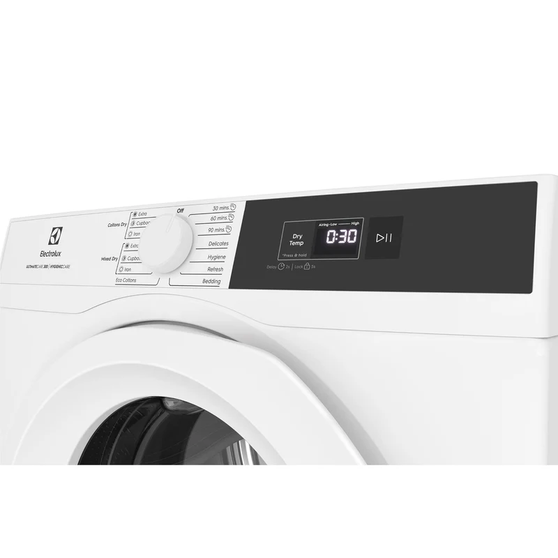 Electrolux EDV705H3WC UltimateCare 7kg Vented Dryer (White)