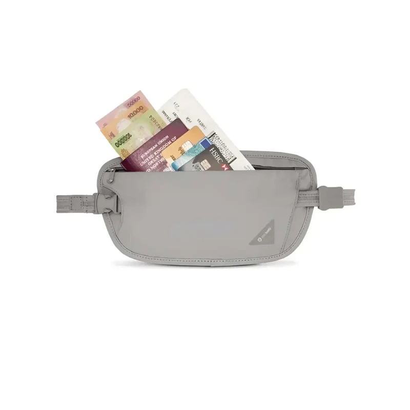 Pacsafe Coversafe X100 RFID Blocking Waist Wallet - Grey