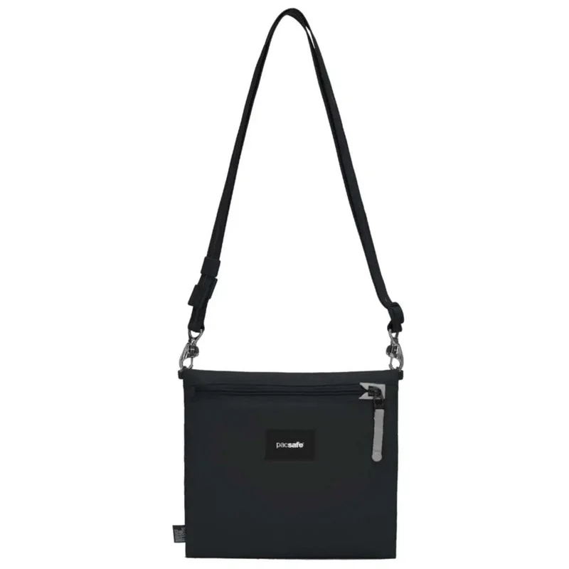 Pacsafe Go Anti-Theft Crossbody Pouch - Jet Black