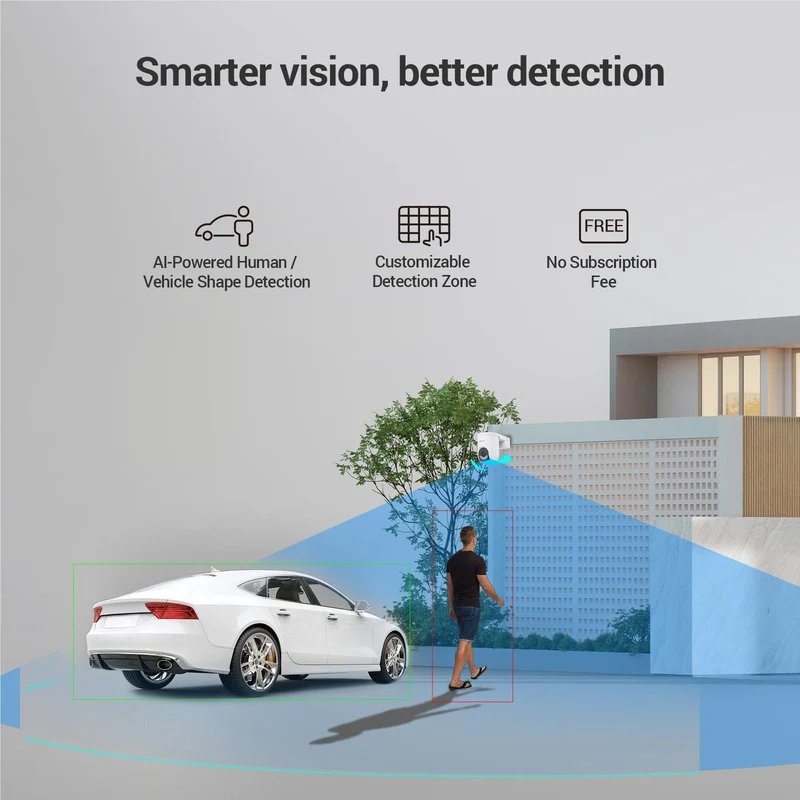 EZVIZ HB8 Lite 4G 2K Security Camera with Solar Panel
