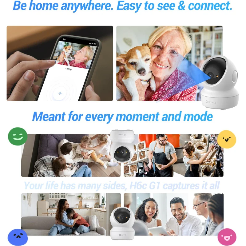EZVIZ H6C 3K Indoor Security Camera