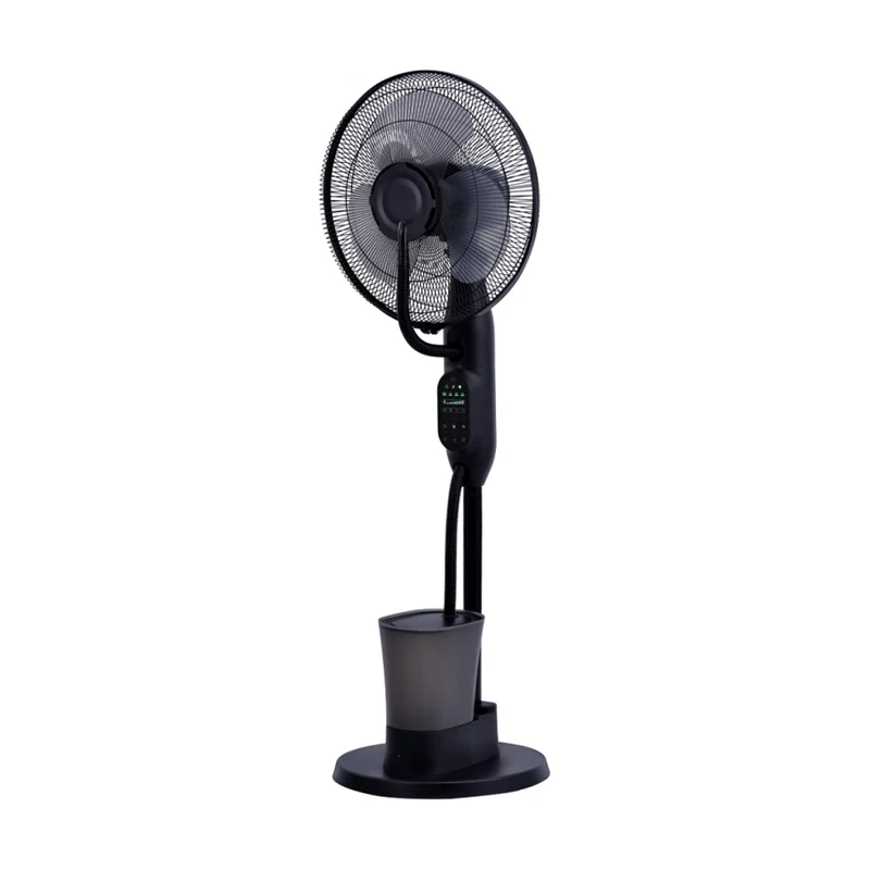 Heller 125x40cm Standing Misting Fan With Remote Control Black