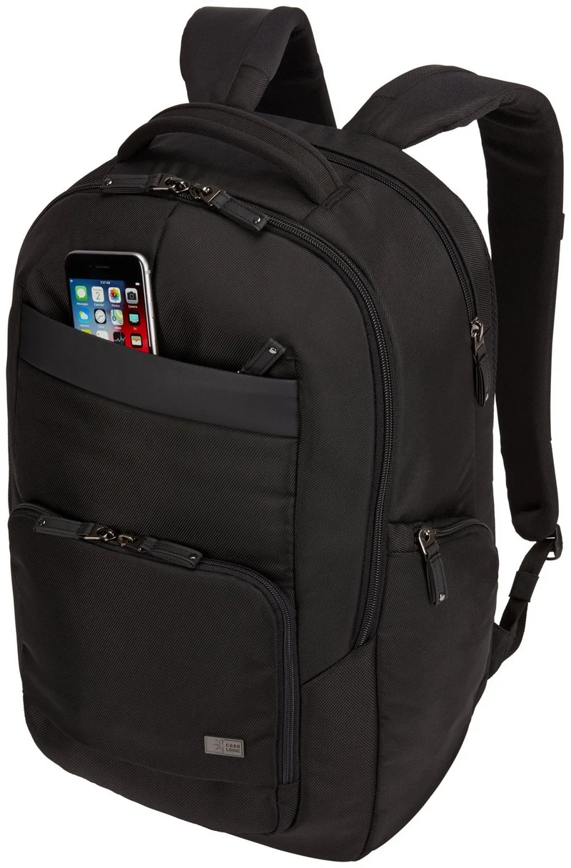 Case Logic 25L Notion Backpack Bag with Laptop Sleeve 15.6" (Black)
