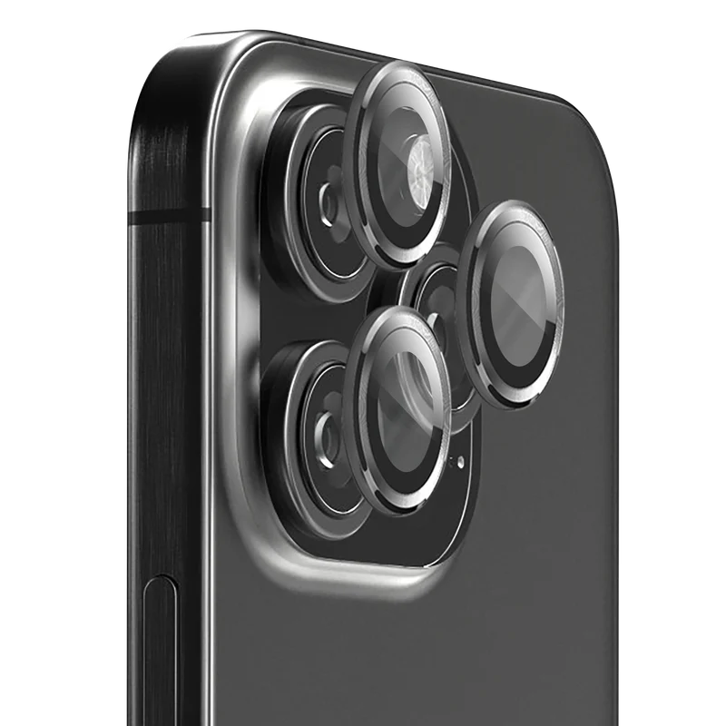 EFM 3-in-1 Case, Screen & Camera Lens Protection Bundle - iPhone 16 Pro - Clear