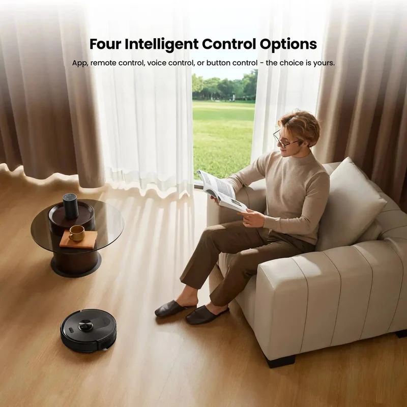 Proscenic Q20 Plus Robot Vacuum | 10,000Pa Suction & Auto-Empty Station