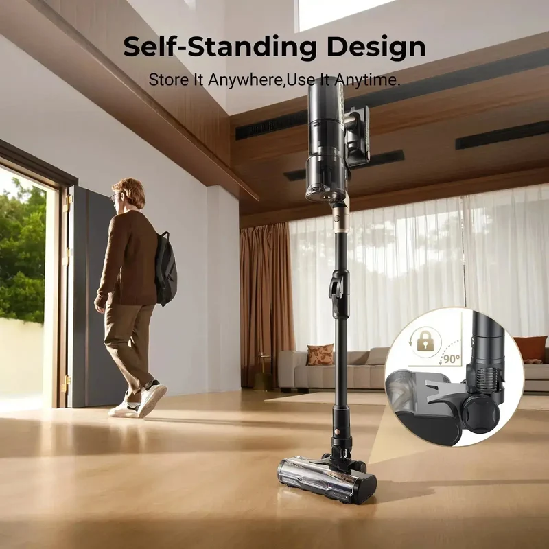 Proscenic P20 OnePass | Powerful 70kPa Cleaning with Bendable Reach for Pet Hair