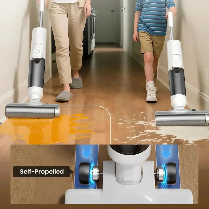 Proscenic F10 Ultra Wet Dry Vacuum | Self-Cleaning & Edge Cleaning