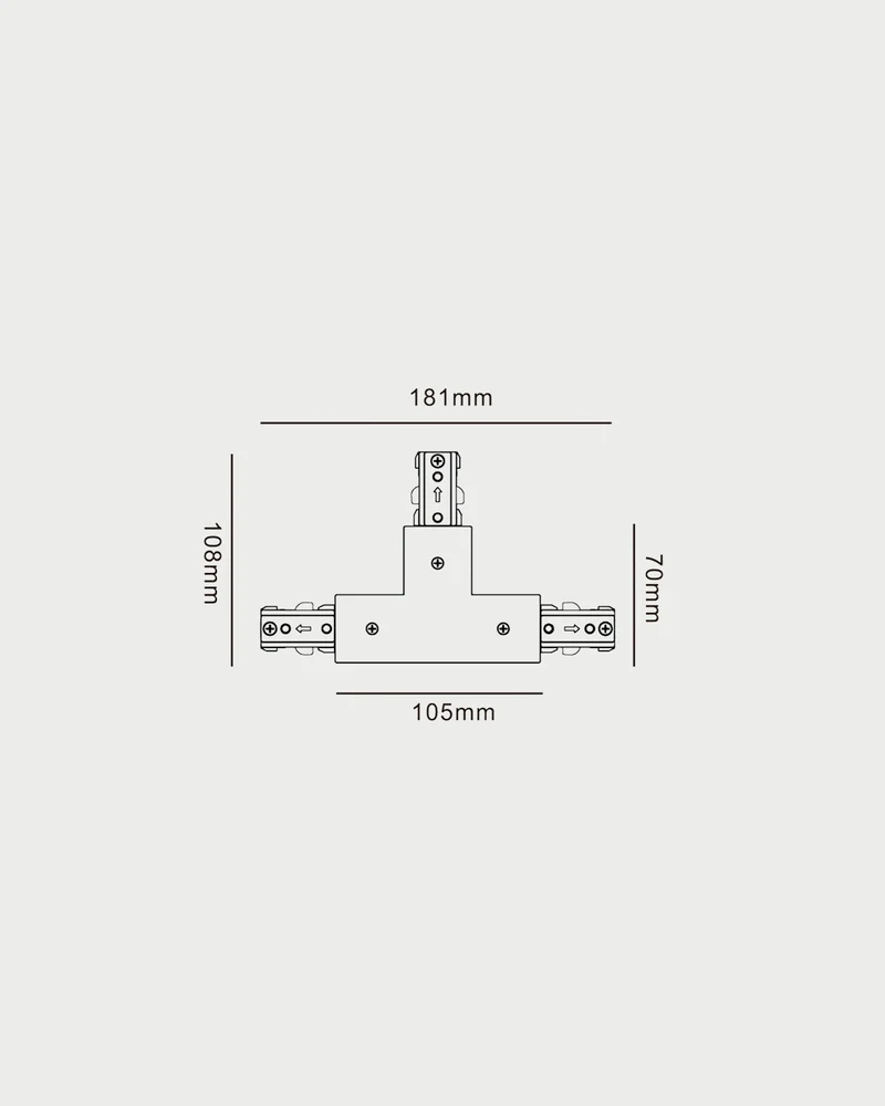 1C "T" Connector
