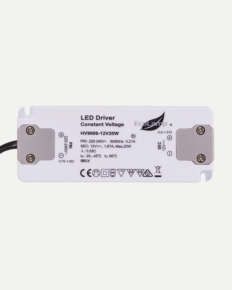 Indoor Constant Voltage LED Driver (20W)