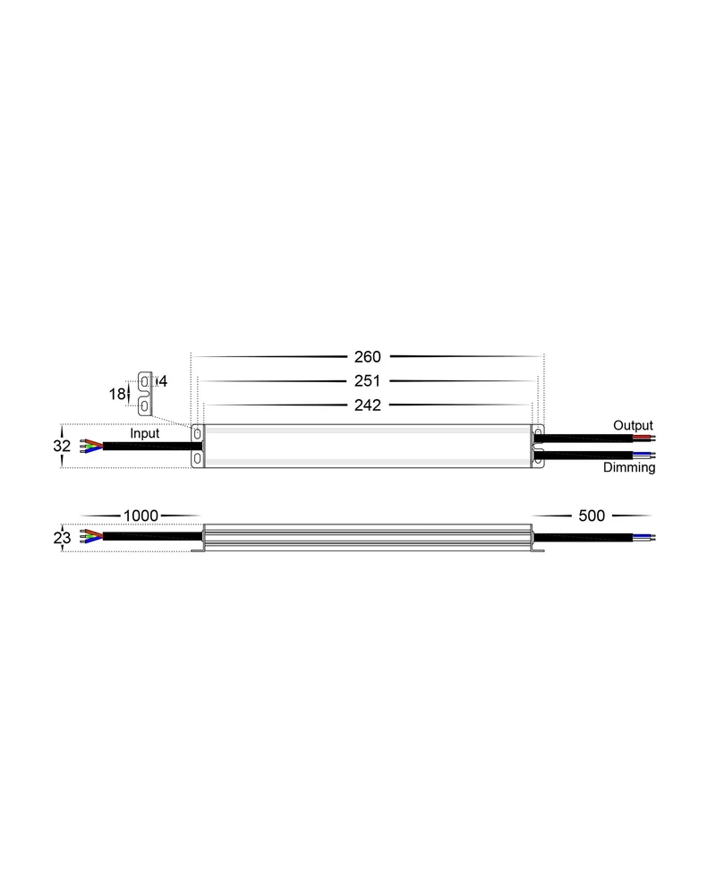 Dimmable LED Driver - 12V 30W