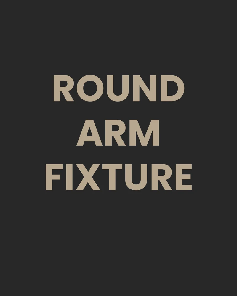 Round Arm Wall Fixture