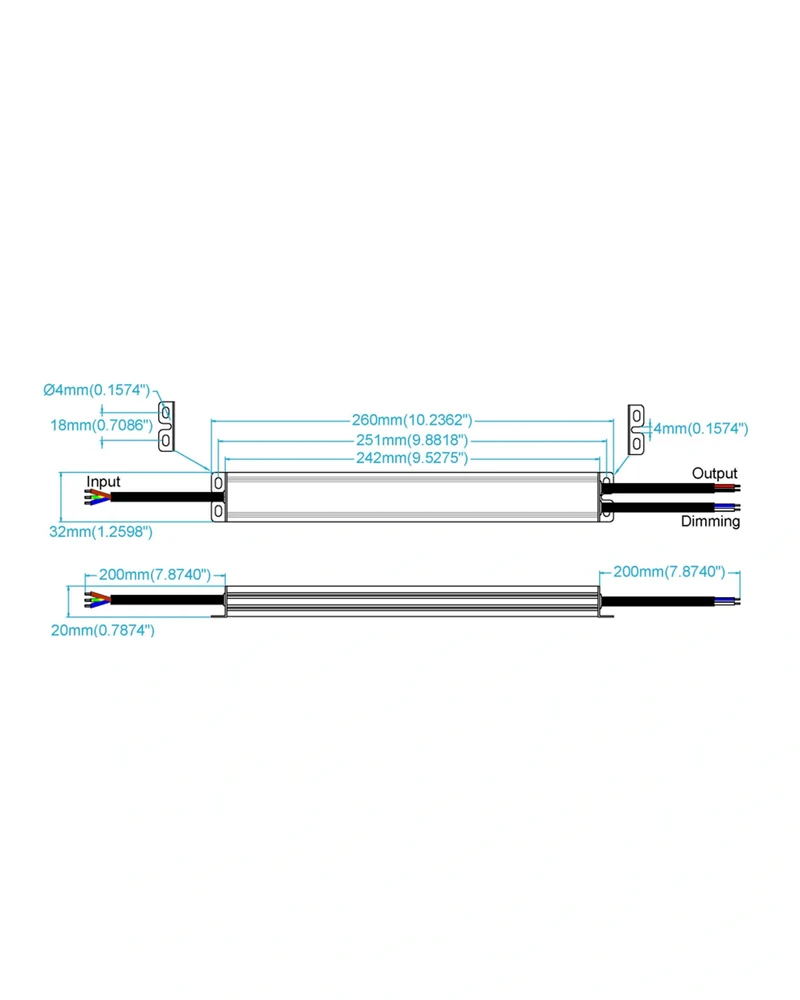 Indoor LED Strip Dimmable Driver (12V-30W)