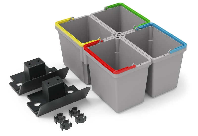 Chariot de ménage ECO-Matic 3 + top Kit SRK21 et SRK16 inclus