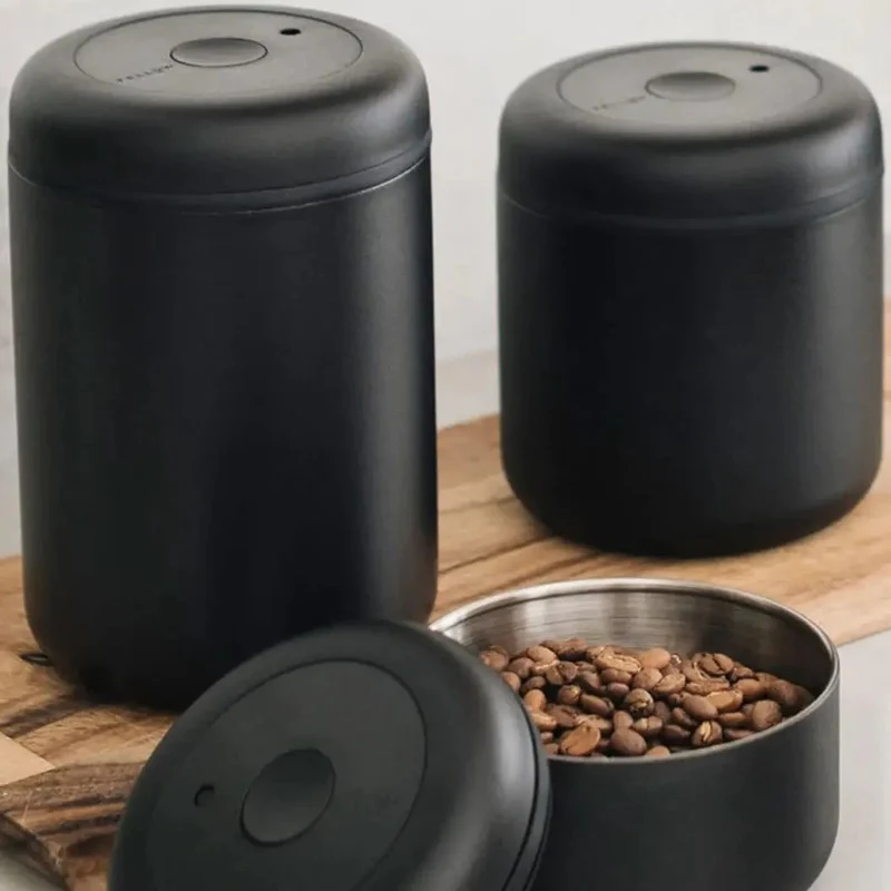 Fellow | Contenant café Atmos noir mat 1.2L