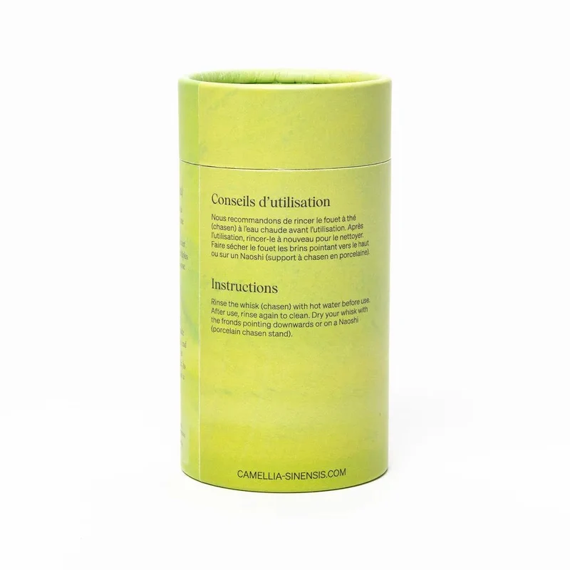 Camellia Sinensis | Chasen (fouet matcha) en bambou blanc