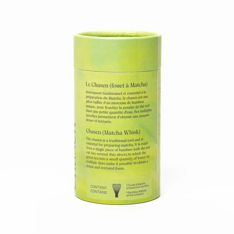 Camellia Sinensis | Chasen (fouet matcha) en bambou blanc