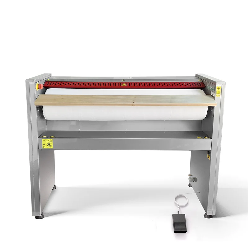 Stiratrice a rullo 120x25 cm Modello MG05 T Mangano da Stiro Professionale Biancheria Piana Lenzuola Federe Tende Asciugamani Controllo elettronico Risparmio energetico A++ Conca Alluminio Made in Italy Garanzia 5 anni