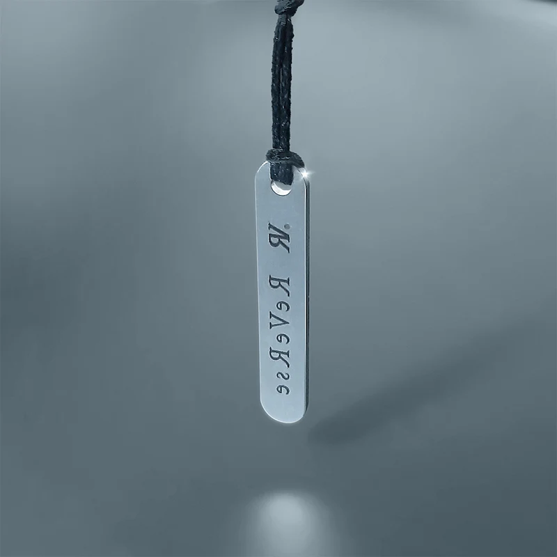 RV REVERSE Collana Esclusiva con Ciondolo "Love" Exclusive Necklace with Pendant Art. 036