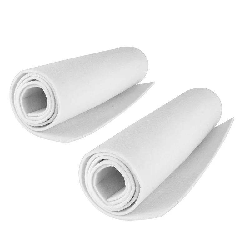 Kit 2 x feltro imbottitura professionale per assi e tavoli da stiro (130x50)