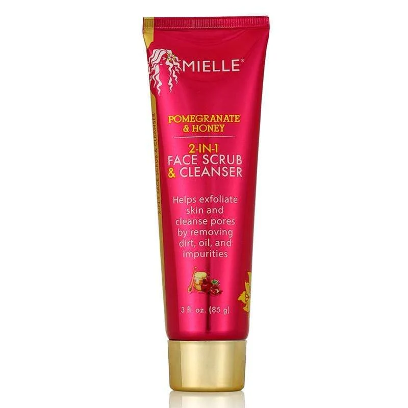 Mielle Organics - Gommage et nettoyant pour le visage 2 en 1 "Face Scrub & Cleanser"- 85g