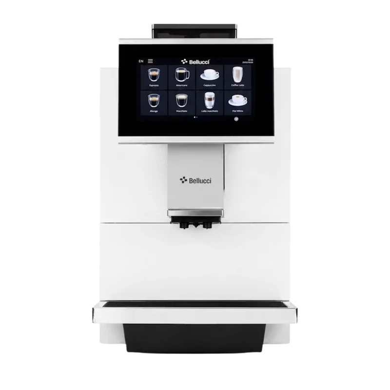 Bellucci | Machine à café commerciale automatique Bistro Pro blanche