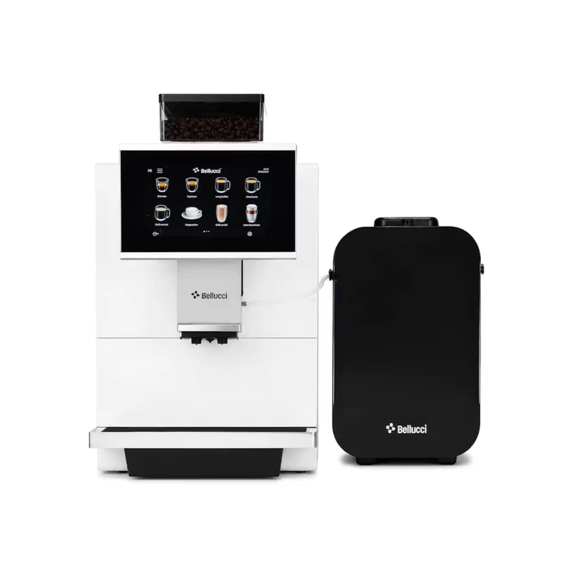 Bellucci | Machine à café commerciale automatique Bistro Pro blanche