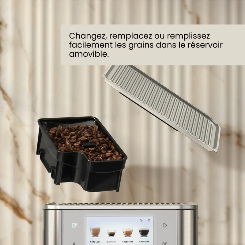 KitchenAid | Machine à café espresso KF8 - Finition acier inoxydable