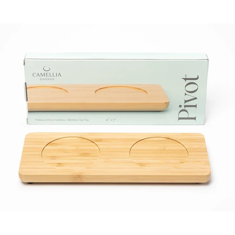 Camellia Sinensis | Plateau de service en bambou | Pivot