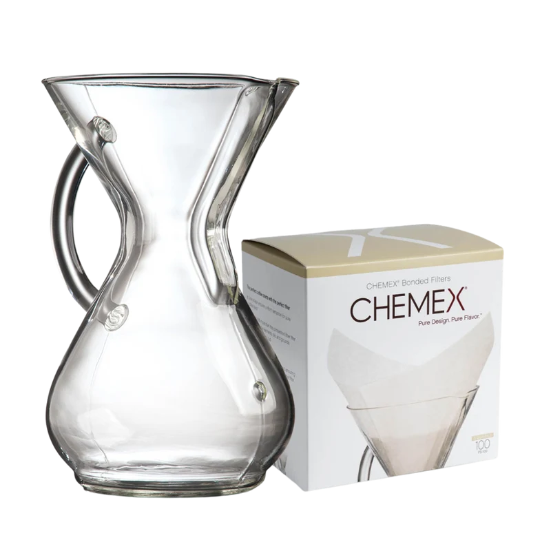 Pack Éco Chemex verre 6 tasses