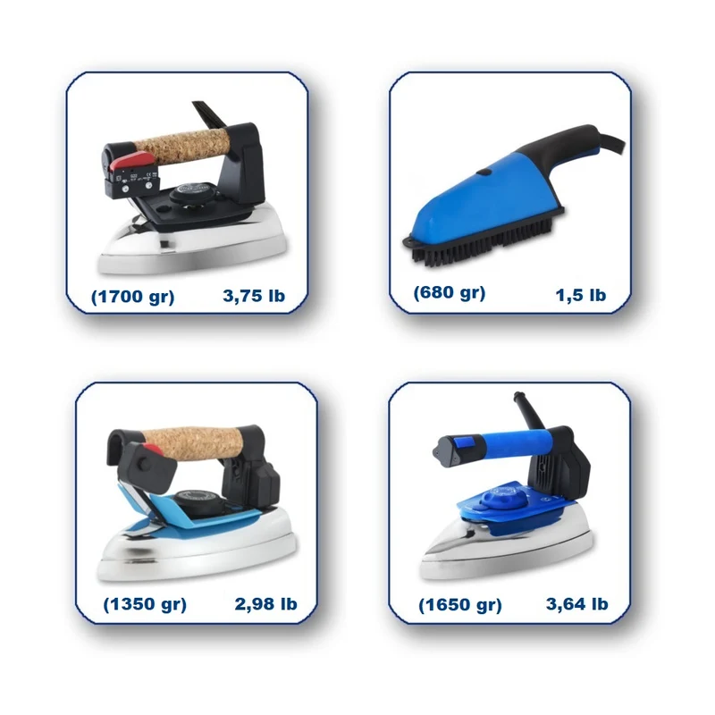 EOLO Tavolo da Stiro TR12 Industriale Aspirante e Vaporizzante con Ferro e Caldaia Vapore Made in Italy Garanzia 5 Anni Efficienza A++