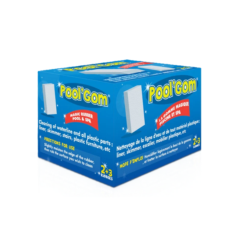 Gomme magique pour piscine Pool'Gom - Boîte de 3 - Toucan