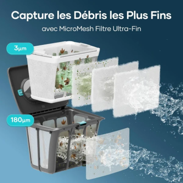 Robot piscine sans fil connecté Aiper Scuba S1