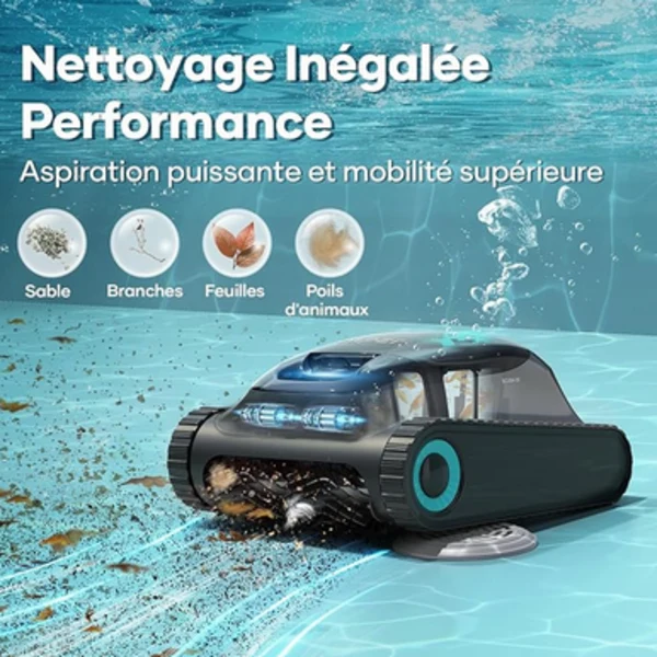 Robot piscine sans fil connecté Aiper Scuba S1