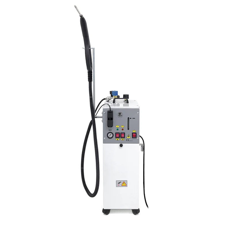 EOLO Generatore di Vapore AV05B CLEAN INOX Professionale Lavasuperfici Disinfesta Lavavetri Pavimenti Potente Kit Accessori Pulizia Igienizzazione Set Divani Tessuti Pulitore Anticalcare Made in Italy Garanzia 5 Anni Efficienza A++