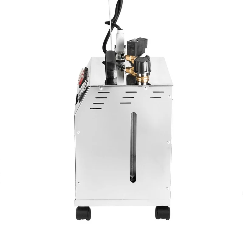 EOLO Sistema Pulente GV06P INOX Vapore Lava Pavimenti Professionale Macchina Pulitore Tappezzeria Tessuti Vaporetto Spazzola per Sanificare Igienizzare Disinfettare Ambiente Kit Pulizia Auto Anticalcare Made in Italy Garanzia 5 Anni Efficienza A++