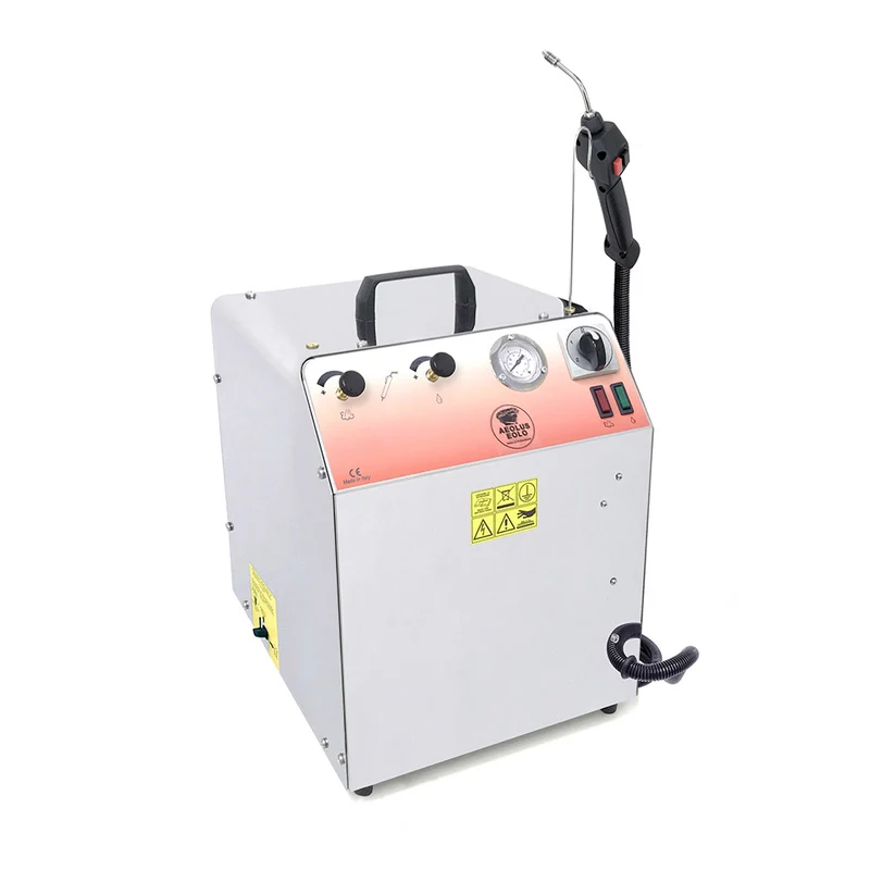EOLO Pulitrice LP02 C RID Professionale Generatore Vapore Ricarica da Rete Idrica Sistema di Pulizia Superfici Disinfetta Sanifica Studi Medici Laboratori Officine Sistema Macchinario Pulitore Anticalcare Made in Italy Garanzia 5 Anni Efficienza A++