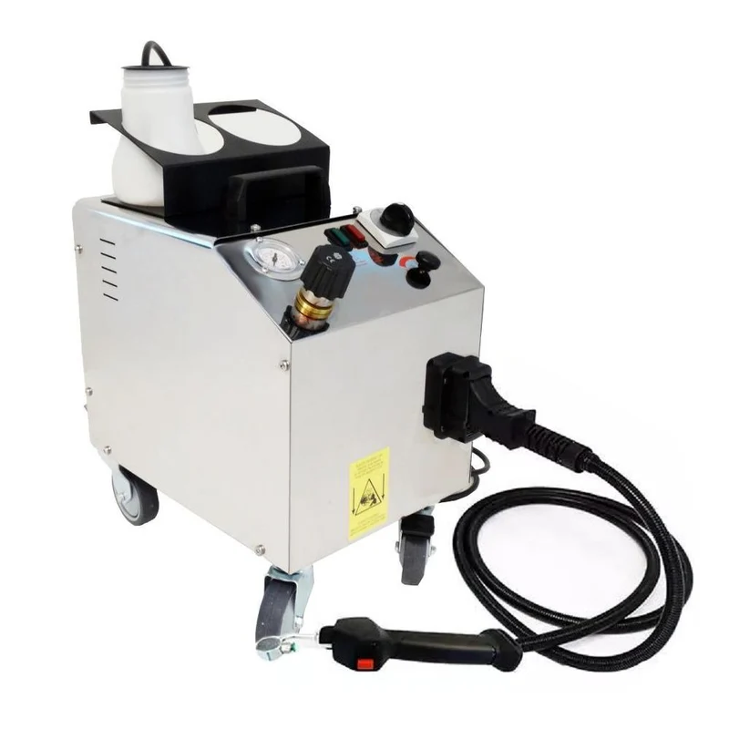EOLO Generatore di Vapore LP01 SAN RA Pulitore Vaporetto Professionale per Pulire Disinfettare Sanificare Casa Pavimenti Vestiti Set Pulizia Vetri Tapparelle Interni Auto Vaporella Portatile Anticalcare Made in Italy Garanzia 5 Anni Efficienza A++