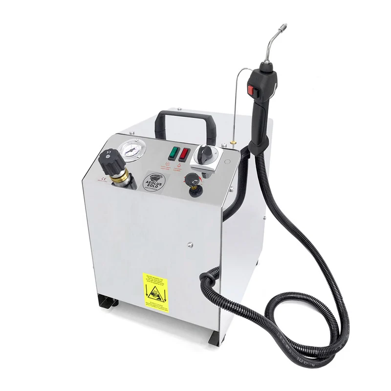 EOLO Pulitore LP02 SM Professionale Multiuso Pistola a Vapore Pulizia Disinfestazione Sanificazione Igienizzazione Superfici Laboratori Studi Medici Officine Orefici Potente Vaporetto Pulitrice Anticalcare Made in Italy Garanzia 5 Anni Efficienza A++