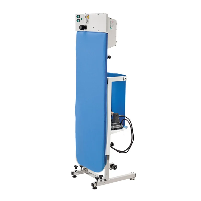 EOLO Tavolo da Stiro AT14 R (112x58 cm) Rettangolare Professionale Piano Pieghevole Motore Aspirante con Piano Riscaldato Completo di Generatore Vapore con Caldaia a Risparmio Energetico e Elettroferro Made in Italy Garanzia 5 Anni Efficienza A++