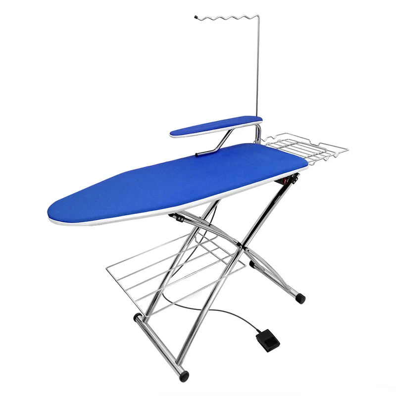 Asse da Stiro AT06 ARS Professionale ad uso Domestico Intenso Termoaspirante e Soffiante Stabilità Piano (120x45 cm) Copriasse Imbottito Garanzia 5 Anni